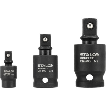 Set udarnih zglobov 1/4”, 3/8”, 1/2”