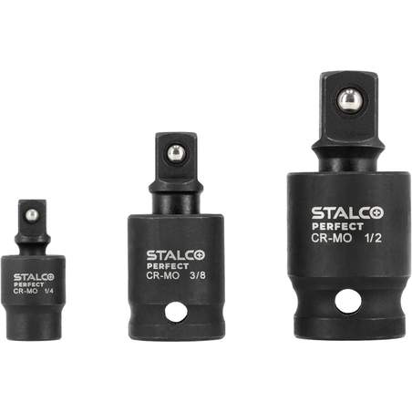 Set udarnih zglobov 1/4”, 3/8”, 1/2”