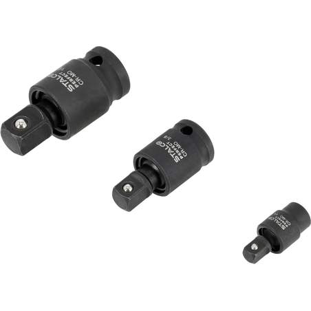 Set udarnih zglobov 1/4”, 3/8”, 1/2”