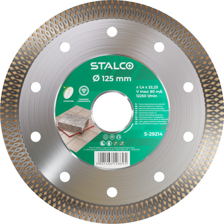 Diamantna rezalka za keramiko 125mm x 1,4mm