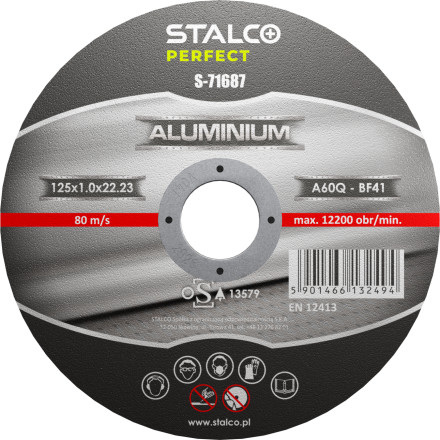 Rezalna plošča za aluminij 125mm x 1mm