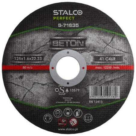 Rezalna plošča za beton 125mm x 3mm