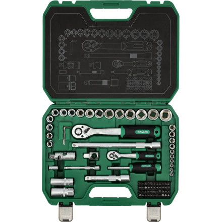 Komplet nasadnih ključev BMC 1/2”+1/4” 