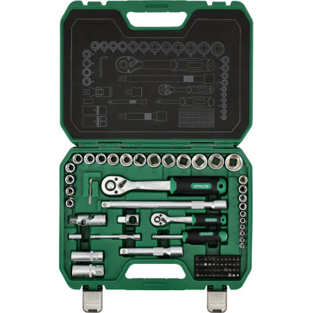 Komplet nasadnih ključev BMC 1/2”+1/4” 
