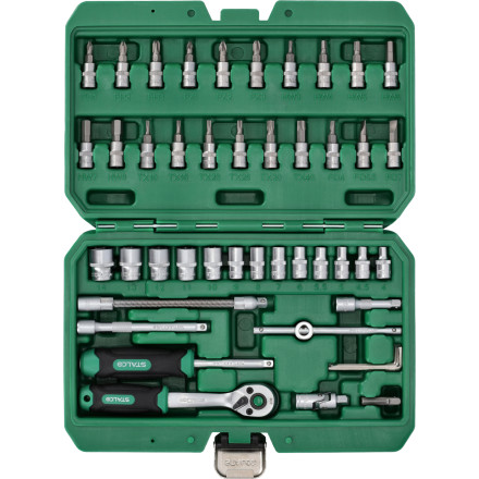 Komplet nasadnih ključev CrV 1/4” 