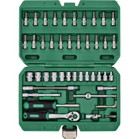Komplet nasadnih ključev CrV 1/4” 