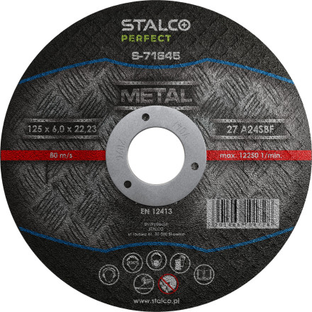 Rezalna plošča za kovine CONVEX 180mm x 6,0mm