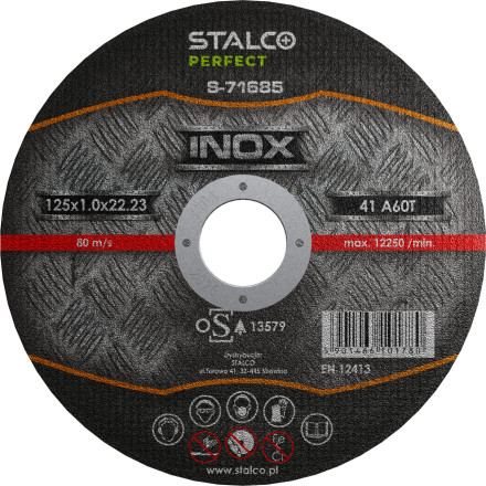 Rezalna plošča za INOX 125mm x 1mm