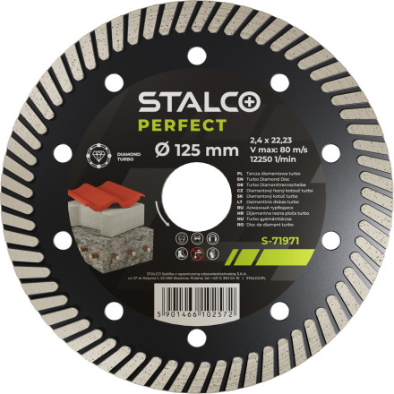 Diamantna rezalka Turbo 230mm x 2,8mm