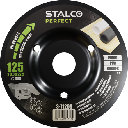 Ravna brusna "Rašpla" fina - 125mm