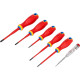 Komplet elektrotehničnih izvijačev 1000V 6 kosov
