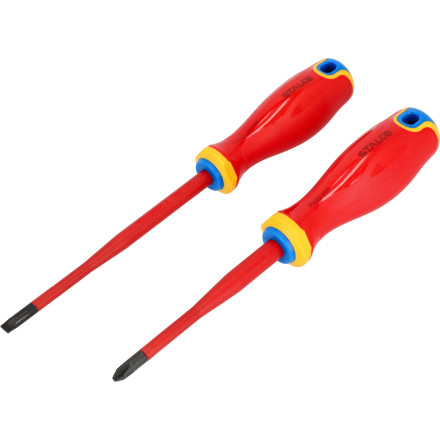 Komplet elektrotehničnih izvijačev 2 kosa