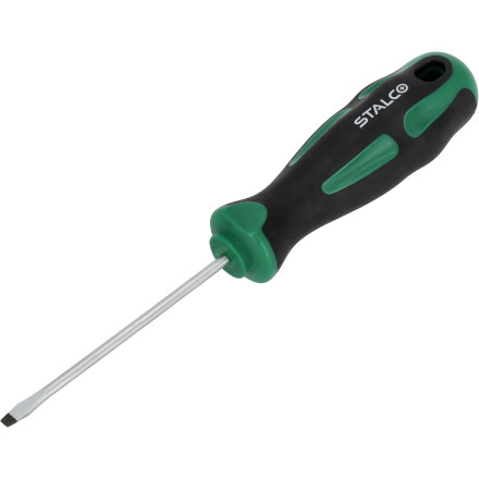 Ploščati izvijač 4x100 mm CrV z magnetno konico