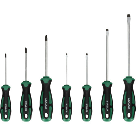 Komplet izvijačev 7 kosov (4 ploščati, 3 Phillips)