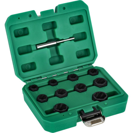 Komplet izvijačev za poškodovane vijake 3/8” 11 delov