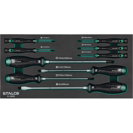 Komplet izvijačev udarjani in precizni 9/1 EVA