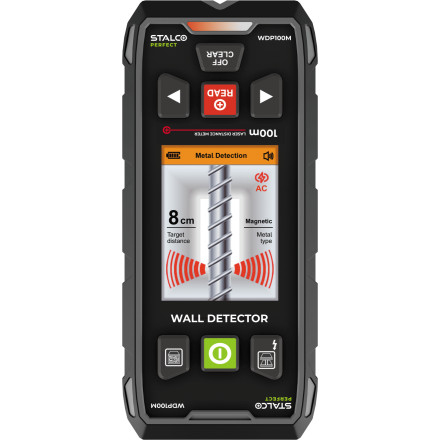 Večfunkcijski stenski detektor WDP100M 100 m