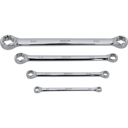 Set TORX obročnih ključev CrV 4kos