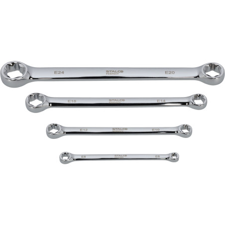 Set TORX obročnih ključev CrV 4kos