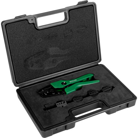 Komplet klešč Krimp z 5 pari čeljusti, 220 mm