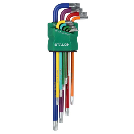 Barvni Set Torx ključev S2,T10-T50