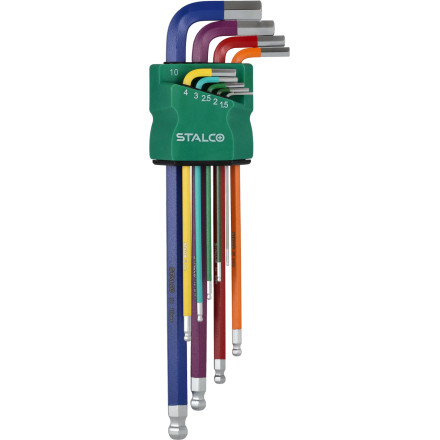 Set Barvnih ključev HEX, 1.5-10mm