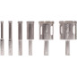 Set diamantnih kronskih žag 6 kos Set diamantnih kronskih žag 6 kos