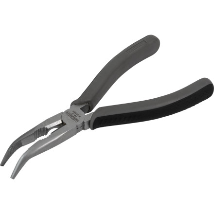 Klešče z dolgim nosom, ukrivljene 200mm