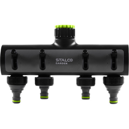 Kvaternarni razdelilnik za vodo EXP z dvema ventiloma