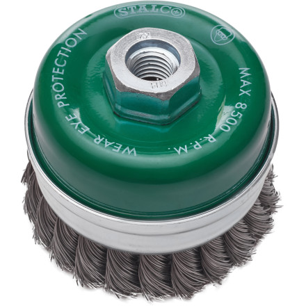 Žična krožna krtača srednja Ø 60 mm, M14