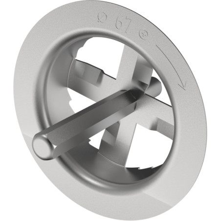 Kovinski rezkar za mineralno volno in stiropor FDM 67 mm