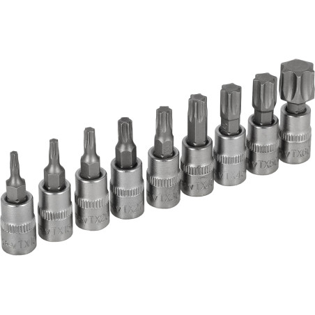 Garnitura TORX 1/4'' 9 kos