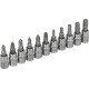 Garnitura bit 1/4”, 11 kos