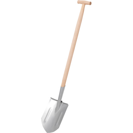 Lopata z lesenim ročajem za gradbena dela