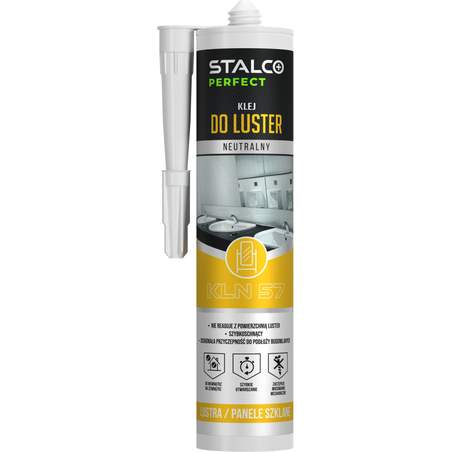Lepilo za ogledala 280 ml - Nevtralni oksim silikon