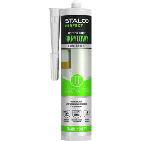 Univerzalna akrilna tesnilna masa 280 ml, Bela