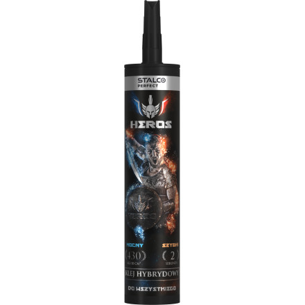 Univerzalno Hibridno lepilo HEROS 290 ml - Super Močno