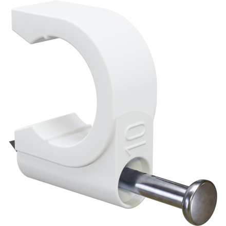 Nosilec za okrogle kable z žebljem FLOF06 100/1