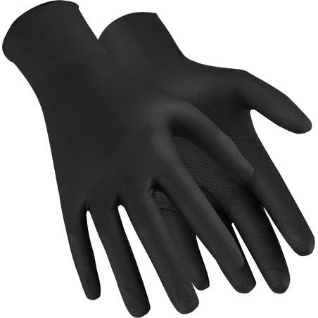 Nitrilne rokavice NITRAX GRIP BLACK "M-8" 5 Par