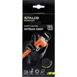 Nitrilne rokavice NITRAX GRIP BLACK "M-8" 5 Par