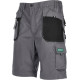 Delovne Kratke Hlače BASIC LINE Sive "2XL"
