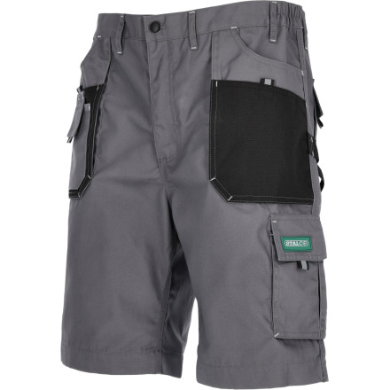 Delovne Kratke Hlače BASIC LINE Sive "3XL"