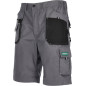 Delovne Kratke Hlače BASIC LINE Sive "3XL"