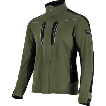 Pulover STRETCH LINE Olivno Zelen "3XL"