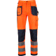 Delovne hlače BASIC NEON LINE Oranžne "S"
