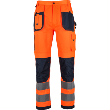 Delovne hlače BASIC NEON LINE Oranžne "2XL"