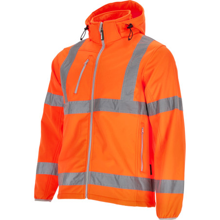 Softshell jakna NEON Oranžna "2XL"