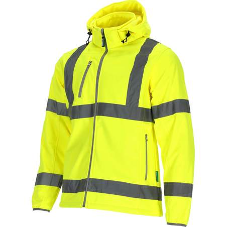 Softshell jakna NEON Oranžna "2XL"