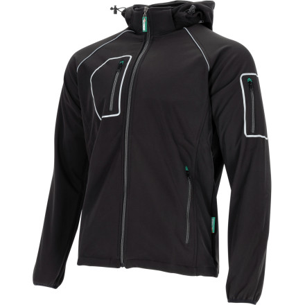 Softshell jakna PHOENIX Črna "2XL"