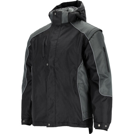 Podložena Moška Jakna PETER Grafitna "L"